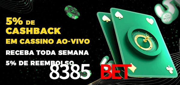 Promoções do cassino ao Vivo 8385 Bet